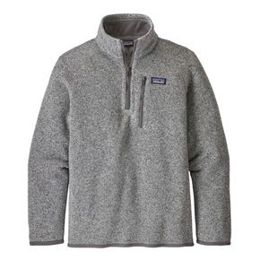 Mens Grey Patagonia Quarterzip